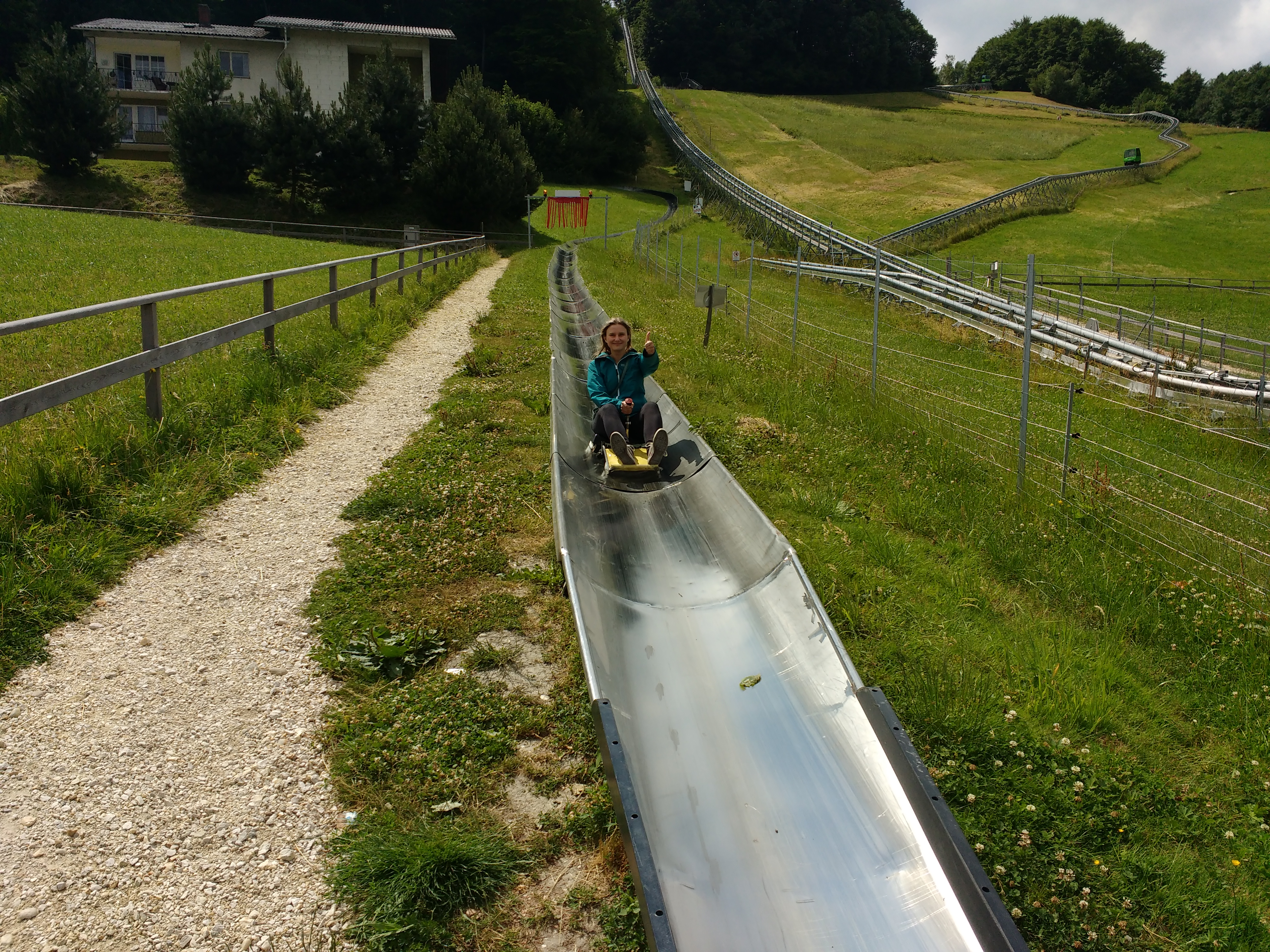 Ausflug zur Sommerrodelbahn  in Haag  am Hausruck 