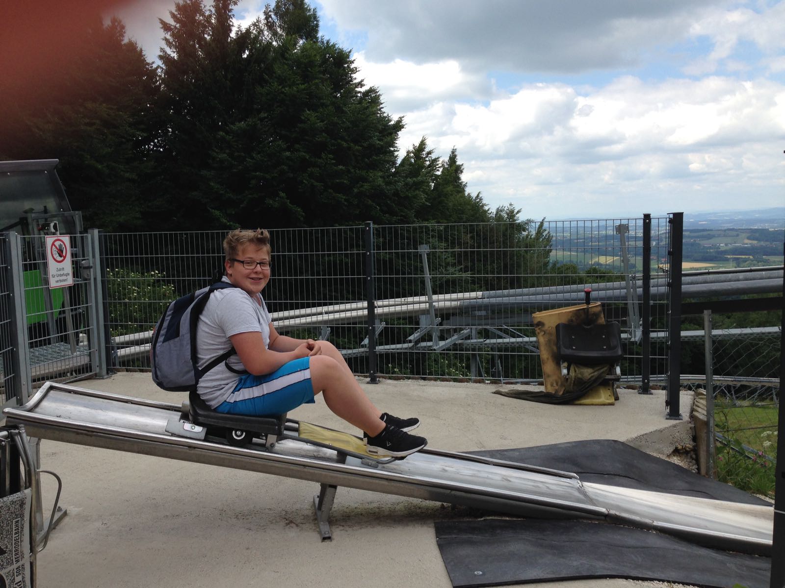 Ausflug zur Sommerrodelbahn  in Haag  am  Hausruck  